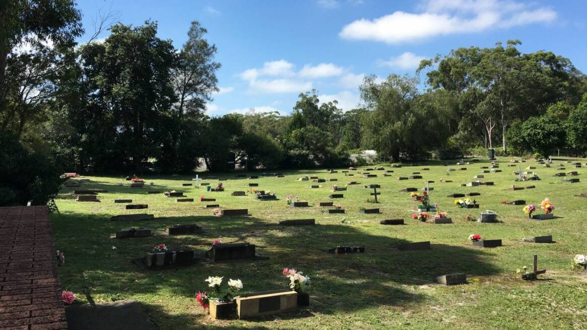 NO ENTRY: Anna Bay Cemetery will be closed to the public on March 16, March 29, May 4 and May 18. Picture: Port Stephens Council