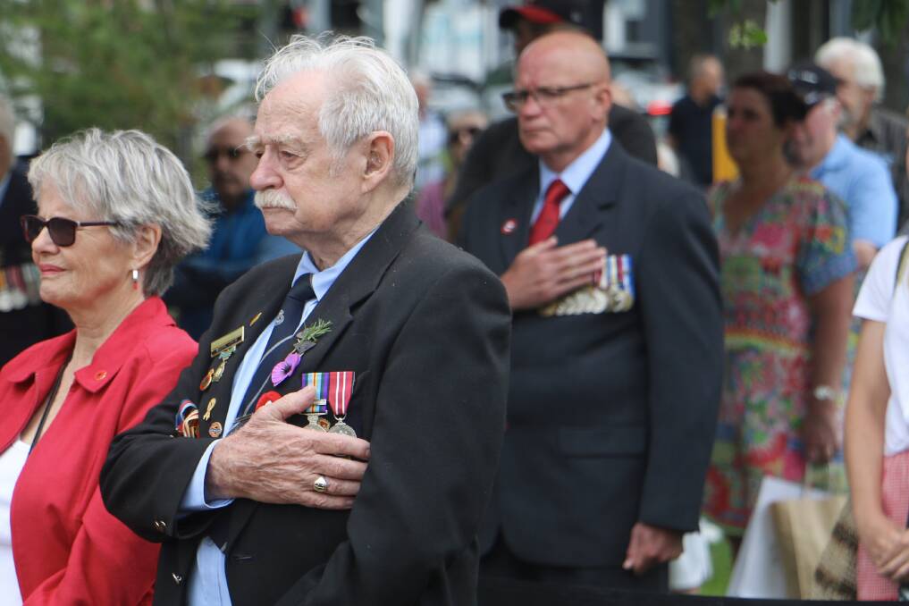 Photos from Nelson Bay RSL Sub-Branch's Remembrance Day service. Pictures: Charlie Elias 