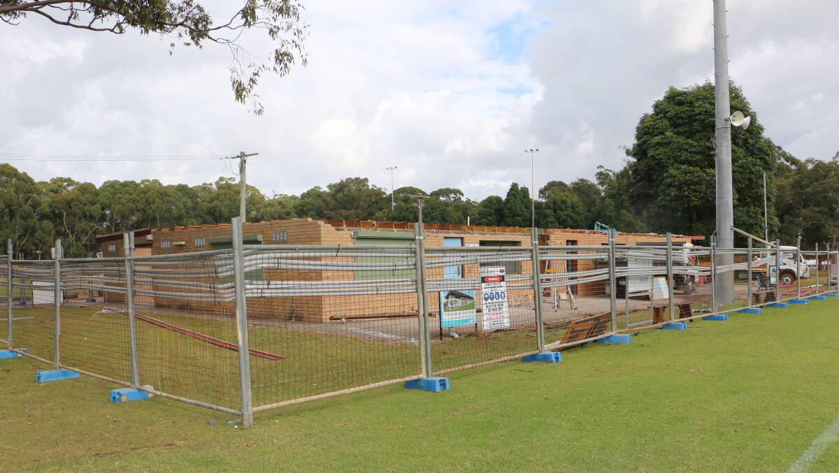 The Tomaree Sports Complex amenities building will be town down and a new multi-purpose building will be constructed in its place. 