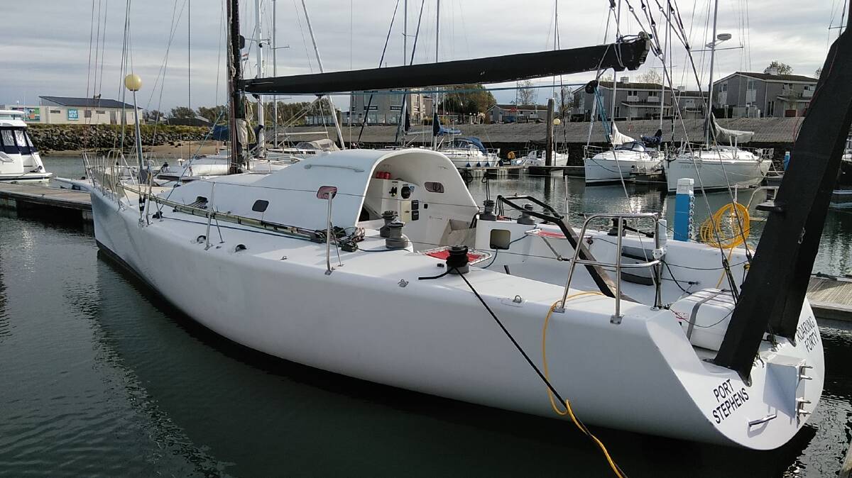DISTANCE: Kevin Le Poidevin's Lutra BOC Open 40 yacht, the Roaring Forty, is currently in The Netherlands.