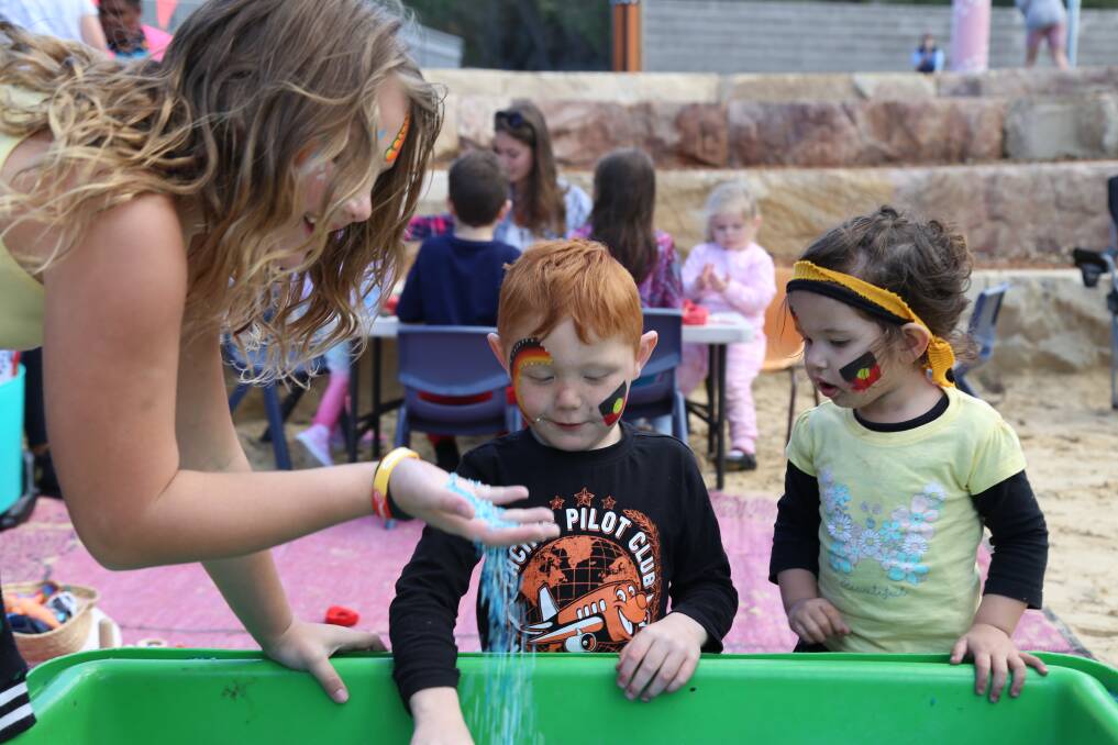 ALL SMILES: Children enjoying the activities on offer at Murrook Family Fun Day in 2019. The popular event returns on Monday, July 4 as part of the Port Stephens NAIDOC Week program of events running July 3 to 10.