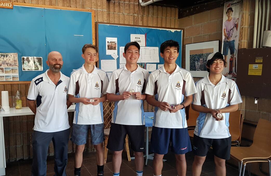 HAPPY: Sydney Boys High School won the Stan Jones Cup.