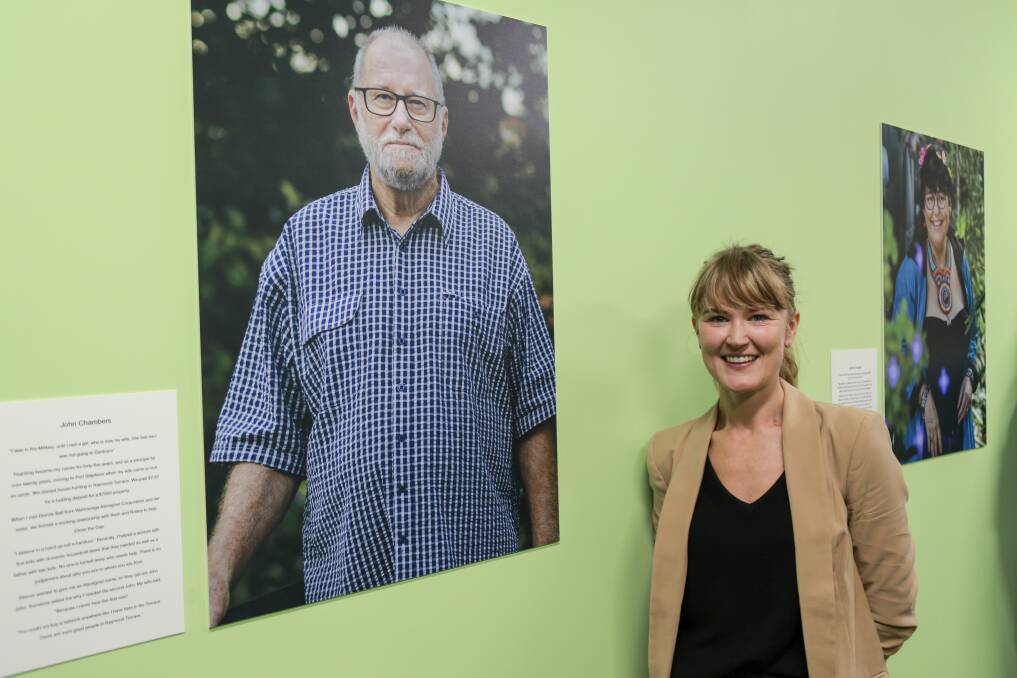 Find the Port Stephens Seniors Photography Exhibition across from the food court in Terrace Central until April 22. Pictures: Ellie-Marie Watts