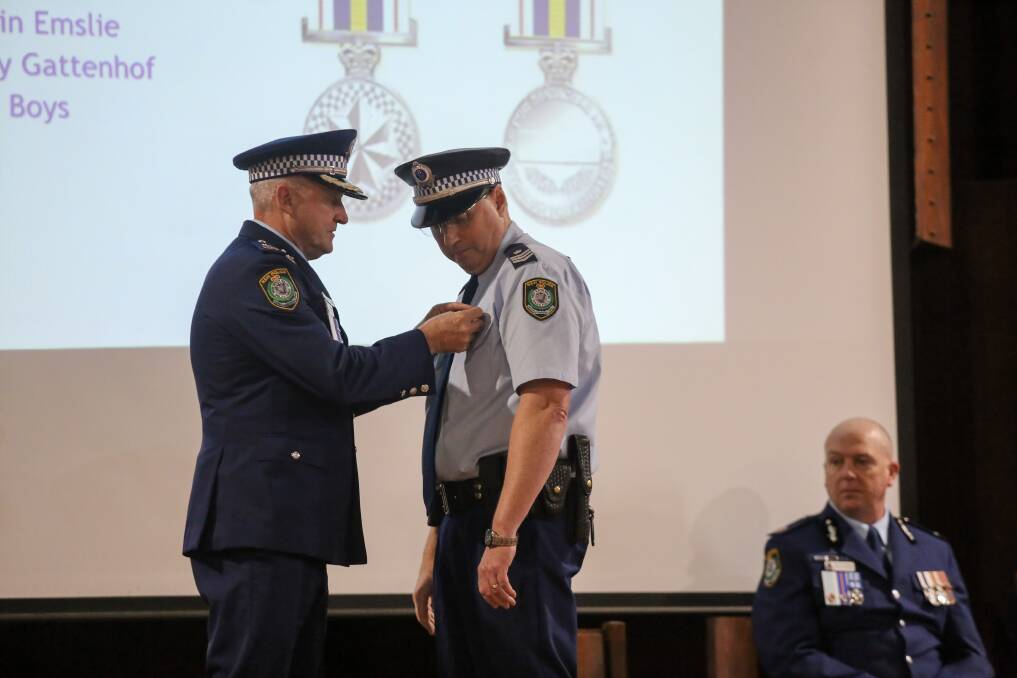 Port Stephens-Hunter Police District Awards presented at Tocal College on Friday, May 13, 2022. Pictures: Ellie-Marie Watts