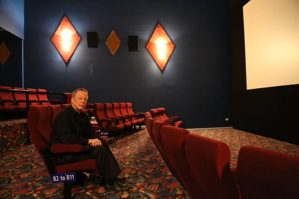 EXCITING: Scotty's Cinema Centre in Raymond Terrace will host the My Cinema My Film Festival from Thursday to Sunday. Pictured is cinema owner Scott Seddon.