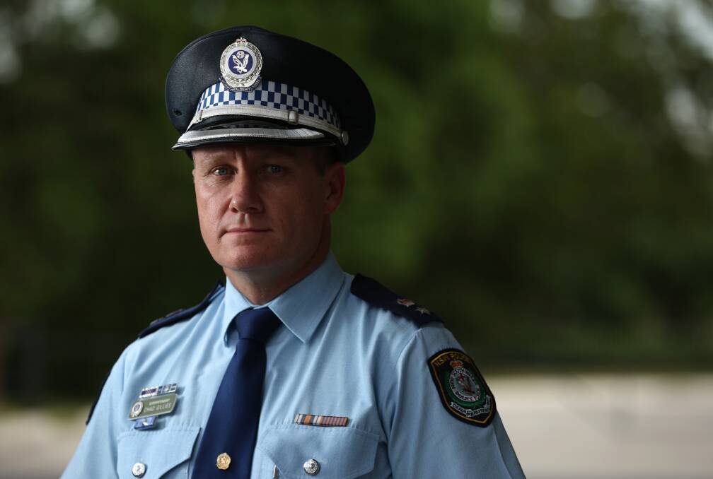 Port Stephens-Hunter Police District commander Chad Gillies.