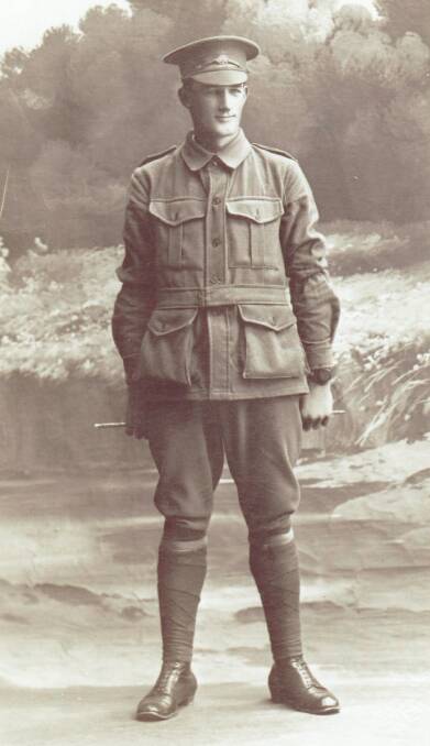 OUR ANZACS: George Glover was born on January 3, 1895 in Nelson’s Bay [sic]. He was killed in action at at Messines, Belgium on June 7, 1917, his resting place.