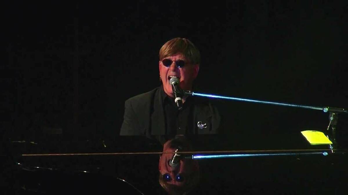 SHOWING: The Elton Jack Show will roll into Nelson Bay on Saturday. Tickets to the show at Broughtons on the Bay also include a dinner option.