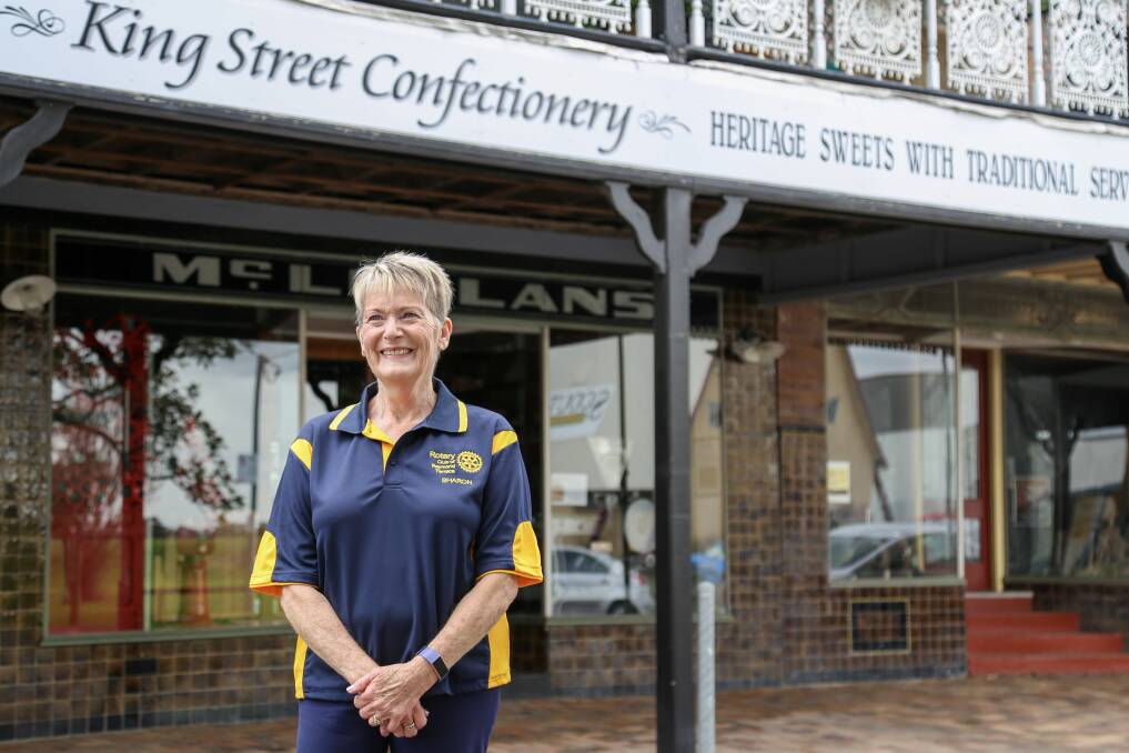 CELEBRATION: Raymond Terrace Lions Club member and Step Back into King Street festival organiser Sharon Chambers. Picture: Ellie-Marie Watts