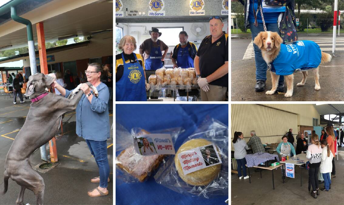 PUPS AND SWEET TREATS: Polling booths around Port Stephens had a carnival atmosphere with P&Cs hosting barbecues and bake stalls. And it wouldn't be an election with out some democracy dogs. 