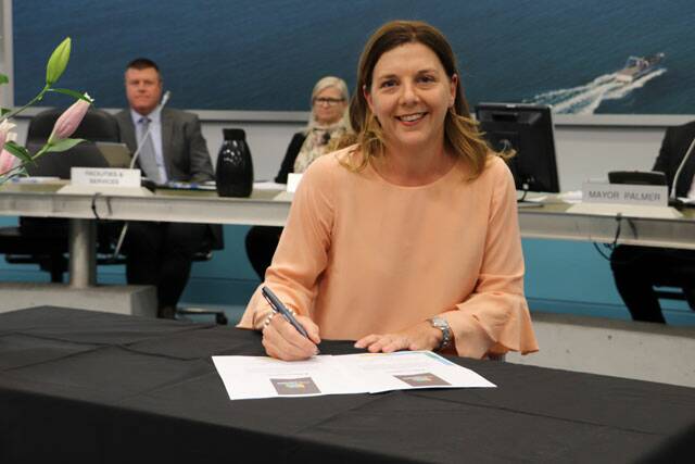 Councillor Sarah Smith was elected as the Port's deputy mayor at Tuesday's meeting of council.