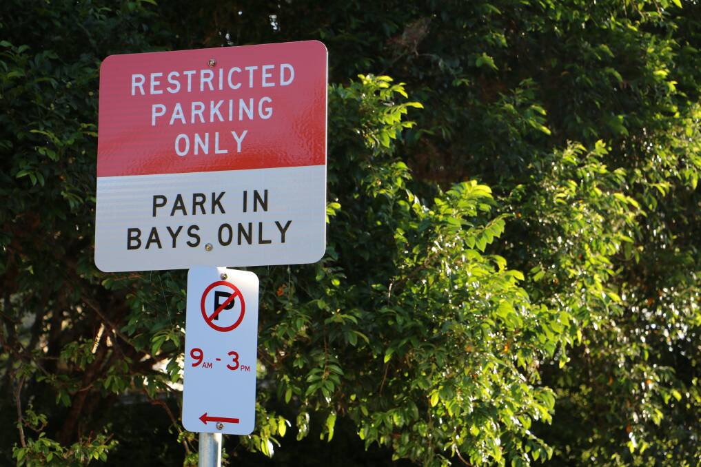 Port Stephens Council's newly installed parking signs in James Paterson Street, Anna Bay have been stolen.