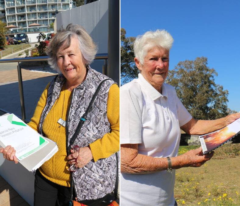 OPPOSING SIDES: Margaret Wilkinson (left) is advocating for the Special Rate Variation, while Joan Frost remains dead-set against any rate rise.