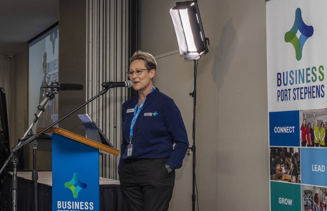 Tomaree Business Chamber presented its new branding - Business Port Stephens - at the Nelson Bay Golf Club on October 14. Pictures: Henk Tobbe