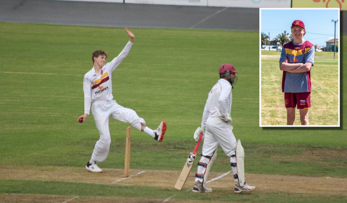 Stockton first grade bowler Ed Williams, 18, from Salamander Bay, is now in London for a playing and development opportunity of a lifetime. 