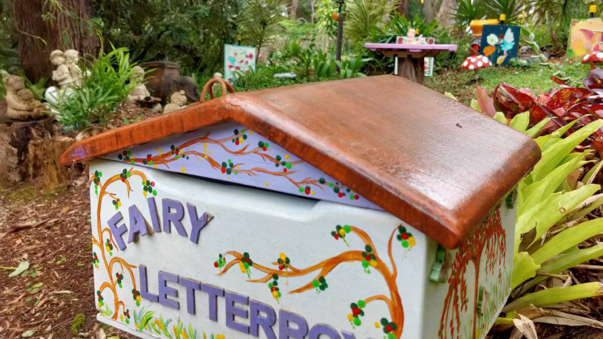 DROP BY: Port Stephens Community Arts Centre has revamped its fairy garden.