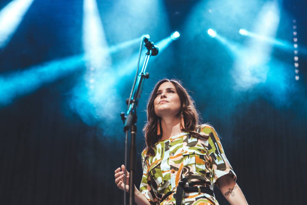 NEW TUNE: Missy Higgins performing in Melbourne in 2019. Higgins will is one of the headliners of Great Southern Nights. Picture: Rick Clifford