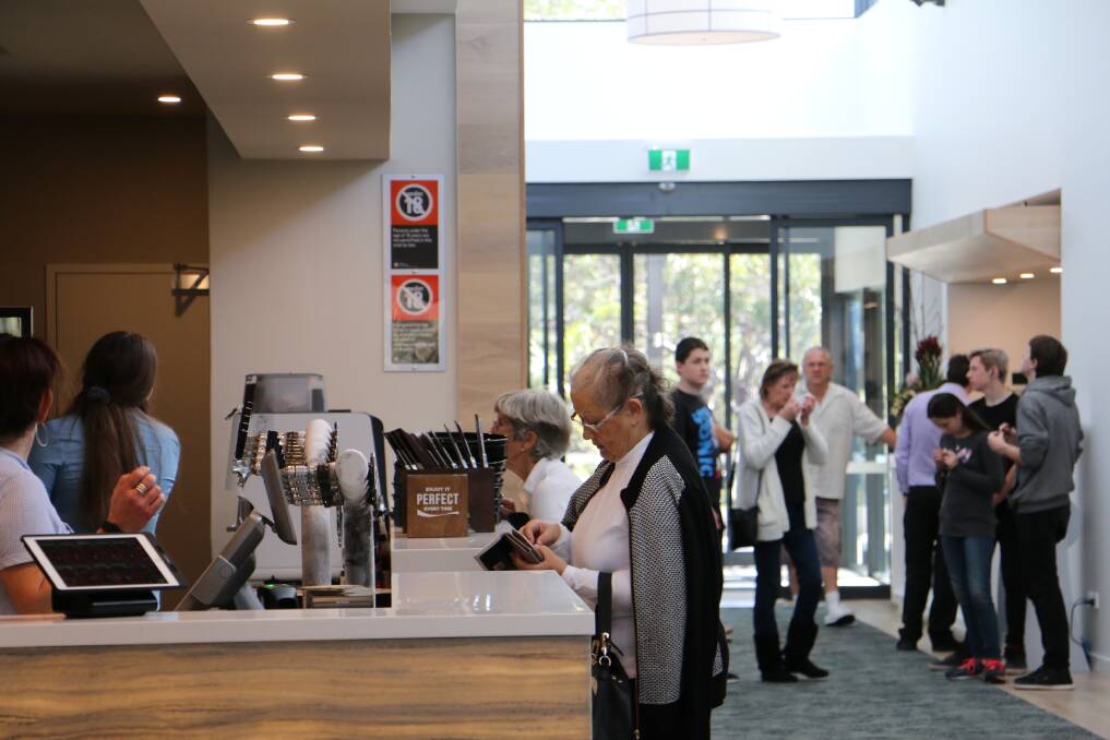 Inside the new Nelson Bay golf clubhouse. Pictures: Ellie-Marie Watts