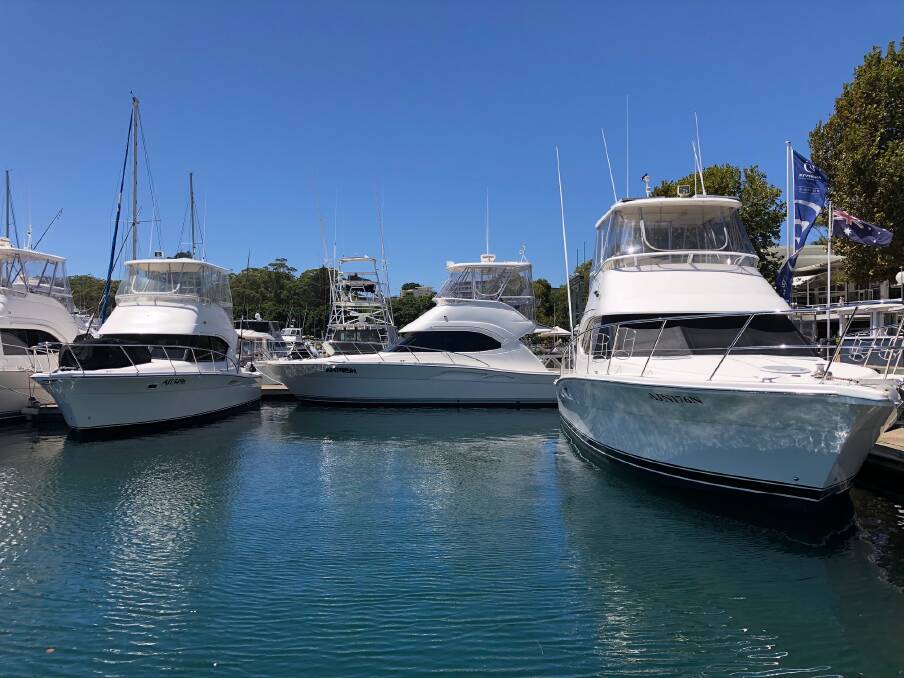 All hands on deck: Whether you are buying a new vessel or need help servicing your current, R Marine Port Stephens can assist you.. Photos: Supplied.