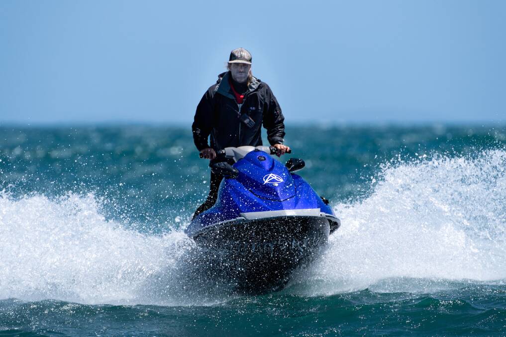 NO PEACE: It's summer in Port Stephens which means jet skis are active on the waterways and concerns for safety are being raised.