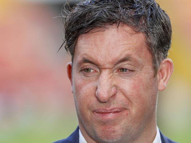 Incoming Brisbane Roar coach Robbie Fowler pictured at the side's last A-League game for 2018/19.