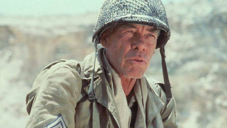  Lee Marvin in The Big Red One.