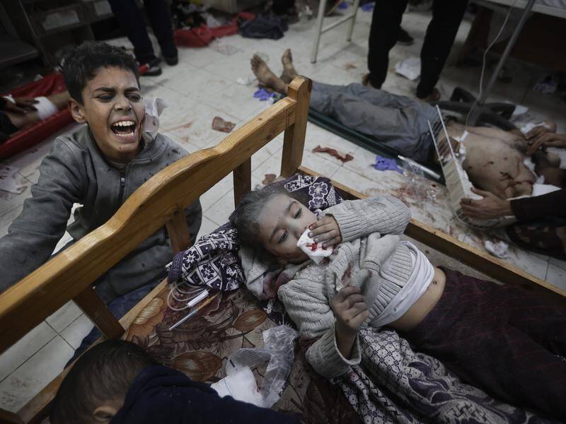 UN Secretary-General Antonio Guterres has decried a "spiralling humanitarian nightmare" in Gaza. (AP PHOTO)