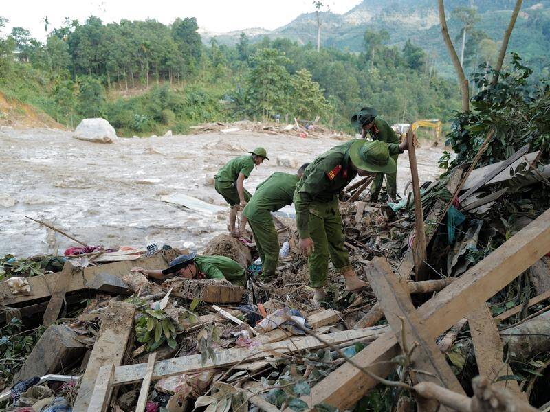 Officials say the death toll across Vietnam in the wake of Typhoon Molave may rise.