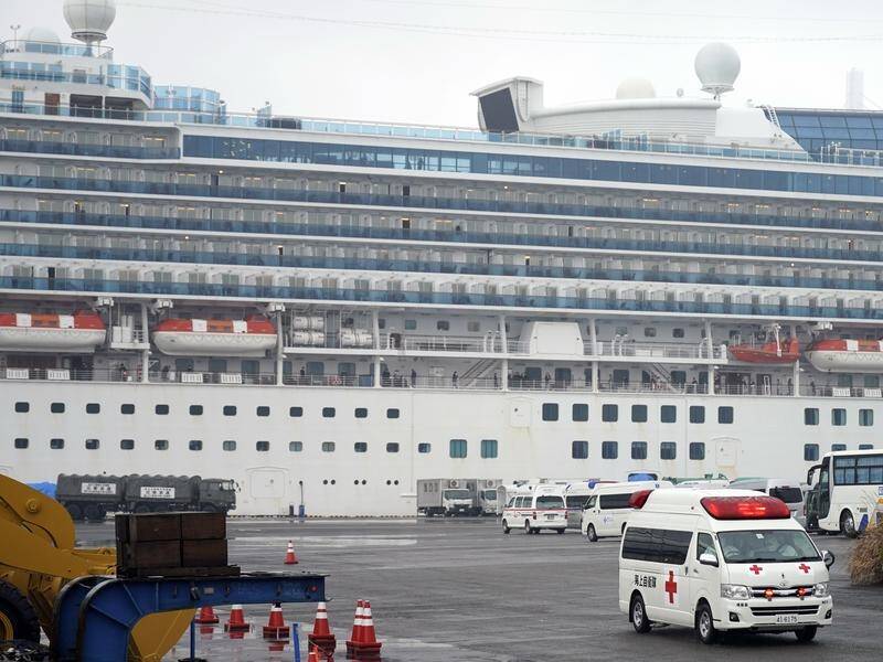 Another 70 people aboard a cruise ship in Japan have tested positive for the coronavirus.
