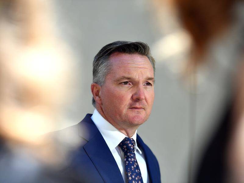 Labor's Chris Bowen says ads promoting government tax policies are a 'blatant waste' of money.