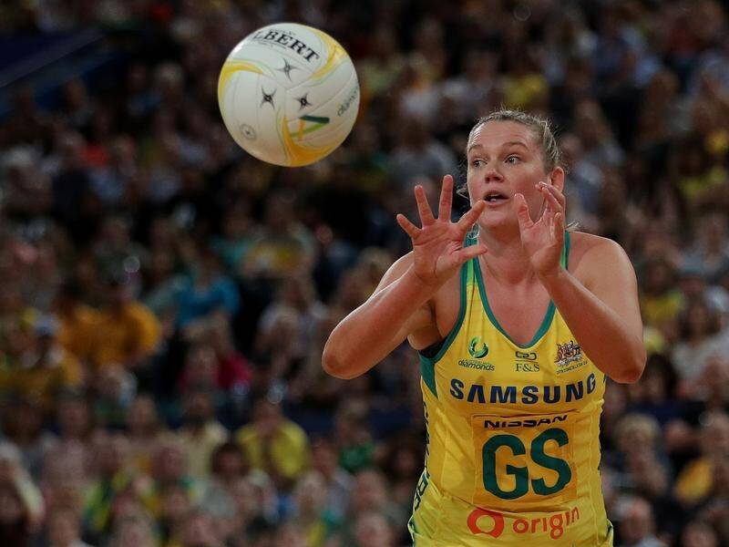 Caitlin Bassett says it will be tough for Super Netball players to relocate on its resumption.