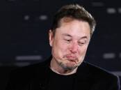 Elon Musk lashed out with expletives towards advertisers that have fled social media platform X. (EPA PHOTO)