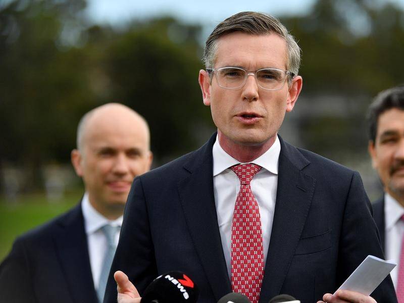 The NSW premier says 'asset recycling' has enabled investment in western Sydney infrastructure. (Bianca De Marchi/AAP PHOTOS)