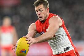 Decorated veteran Luke Parker is struggling to get back into the in-form Sydney Swans team. (James Ross/AAP PHOTOS)