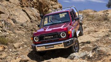 There's lots of life left in the 39 year-old Toyota LandCruiser 70 Series