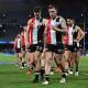 St Kilda's players, thrashed by the Bulldogs, have been urged to prove it was a one-off aberration. (Joel Carrett/AAP PHOTOS)