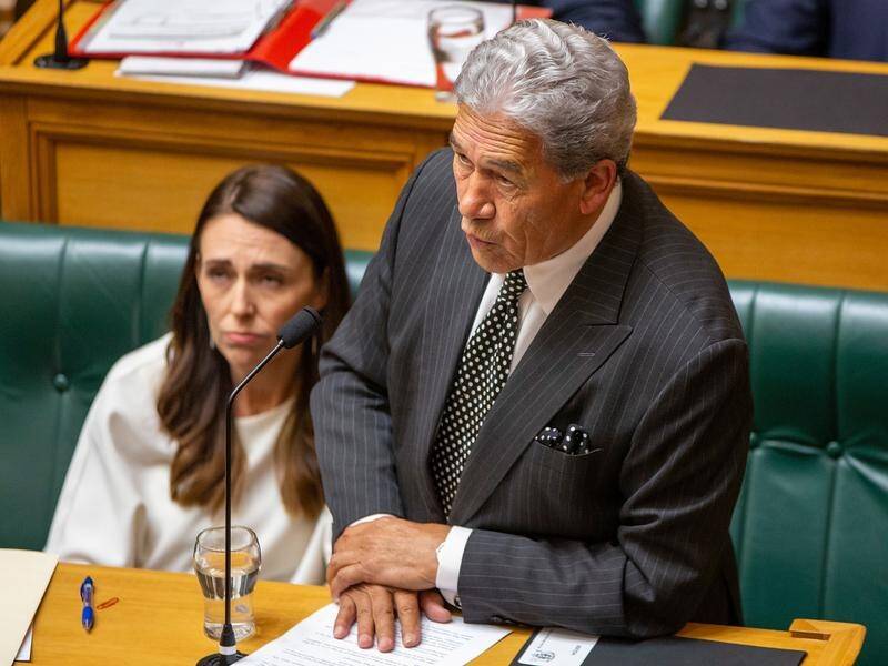 A donations scandal involved Winston Peters has overshadowed Jacinda Ardern's performance this week.