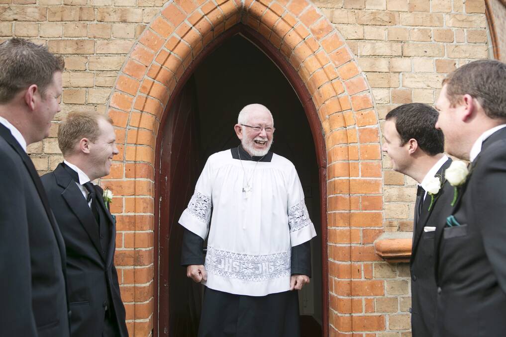 WELL KNOWN: Father Gary Parker will celebrate 50 years of priesthood on Sunday.