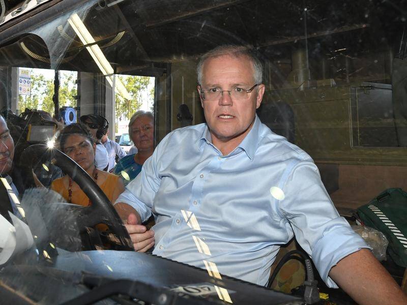 Presidential by choice and necessity: Scott Morrison.