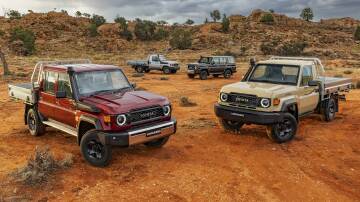 Orders are still closed for the Toyota LandCruiser 70 Series