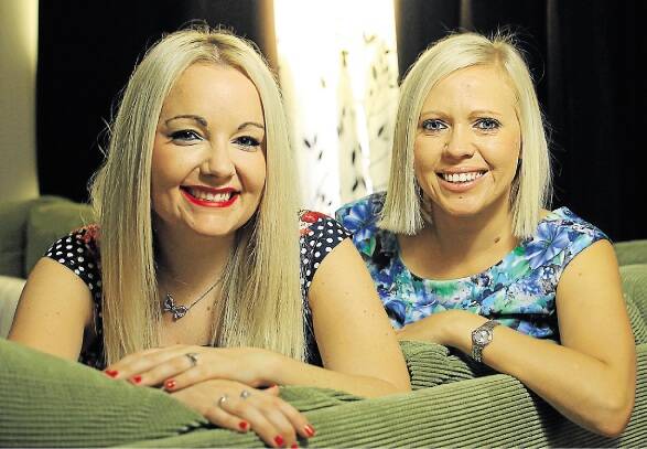 MEET AND GREET: My Kitchen Rules contestants Carly Saunders and Tresne Middleton.