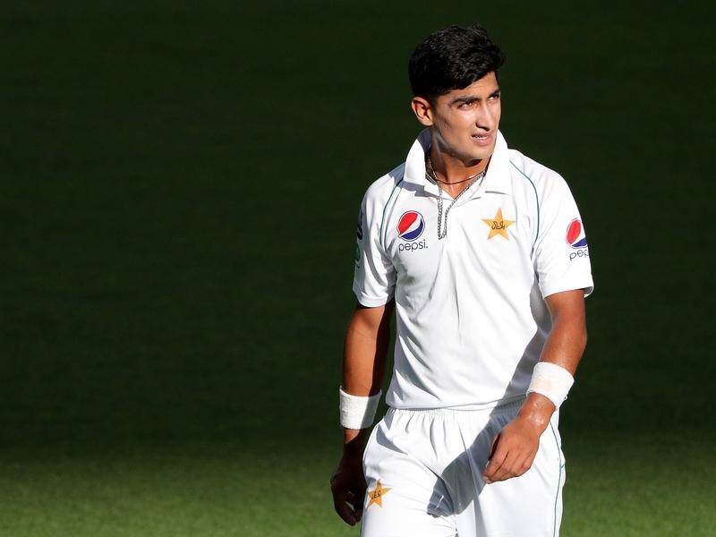Teen bowler Naseem Shah played on the third day of the Australia A tour match against Pakistan.