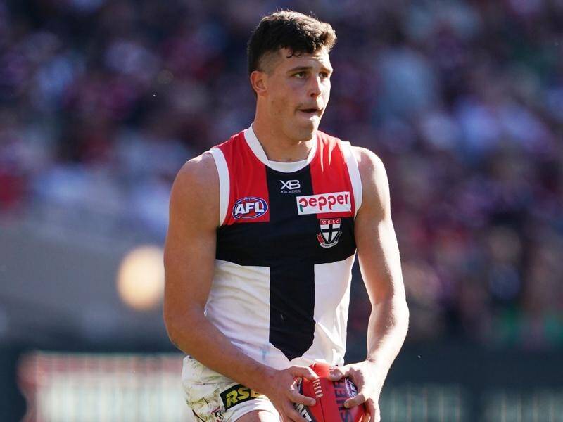 St Kilda's Rowan Marshall is keen to continue learning the ruck trade off recruit Paddy Ryder.