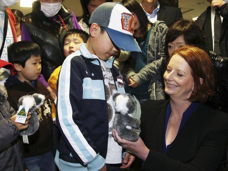 Former prime minister Julia Gillard is set to be honoured by the Japanese government.