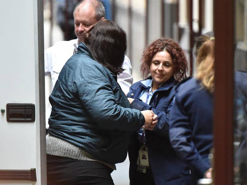 Katia Pyliotis (left) is expected to apply for bail before her trial over a Melbourne man's murder.