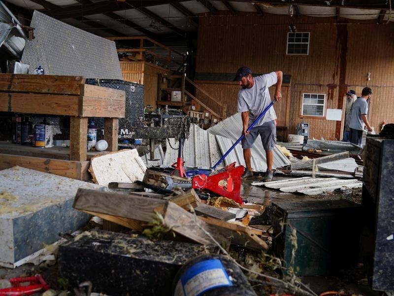 Thousands of Americans are picking up the pieces after being smashed by Hurricane Laura.