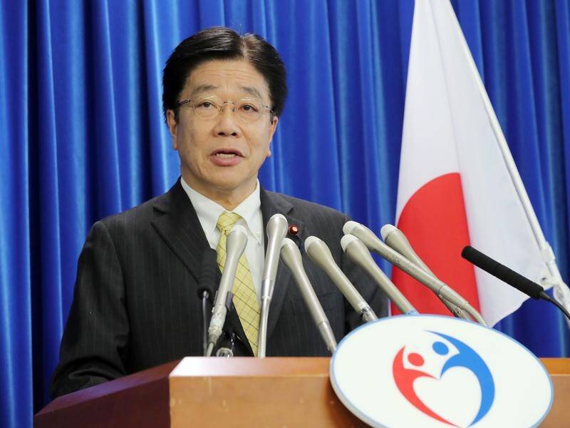 Health Minister Katsunobu Kato says Japan has recorded its first fatality from the coronavirus.