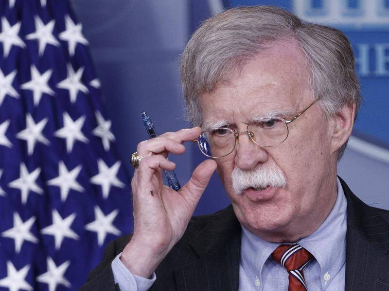 US National Security Adviser John Bolton has discussed the Turkish detention of an American pastor.