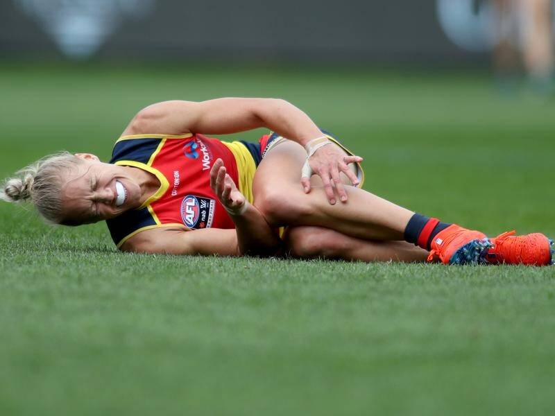 The returning Erin Phillips is confident of beating any mental demons after her bad injury in 2019.