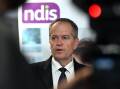 Bill Shorten has blamed a public hospital bed-block of NDIS participants on the former government. (Mick Tsikas/AAP PHOTOS)